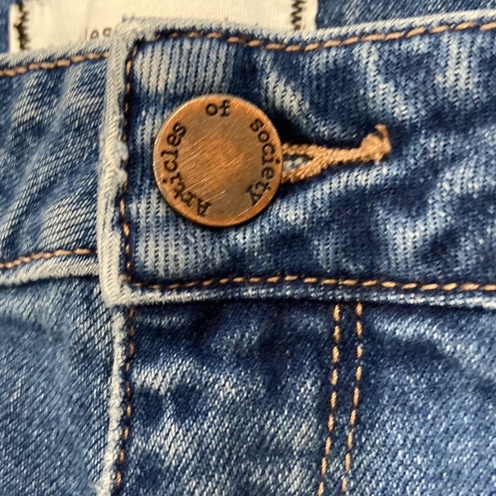 Articles Of Society Kate Hi Rise Straight Crop Granger Size 28 Pre-Owned - Picture 6 of 13